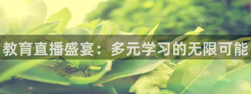 小九体育直播平台：教育直播盛宴：多元学习的无限可能